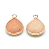 Natural White Jade Pendants G-Q963-06-2