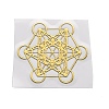 Self Adhesive Brass Stickers DIY-I044-06G-1