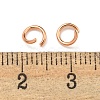 304 Stainless Steel Open Jump Rings STAS-O107-06RG-C-5