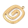 304 Stainless Steel Pendants STAS-C121-45F-G-2