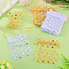 24Pcs 2 Colors Hot Stamping Polka Dot Organza Jewelry Drawstring Bags ABAG-TADJ0001-06B-4