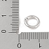 Brass Locking Jump Rings KK-S369-01P-02-3