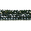 Transparent Electroplate Glass Beads Strands LS-EGLA-A039-T4mm-B25-1