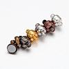 Brass Magnetic Clasps with Loops KK-H361-M-3