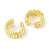 Brass Cuff Earrings Finding for Women EJEW-I305-51G-2