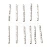 Brass Tube Beads KK-P327-02P-1