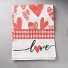 Valentine's Day Polyester Tablecloth AJEW-WH20088-002-1