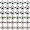 Alloy Rhinestone Beads RB-SC0001-17A-1