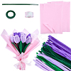DIY Chenille Stem Tinsel Garland Craft Kits DIY-SC0033-14B-1