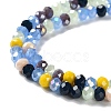 Glass Beads Strands EGLA-A034-M6mm-54-3