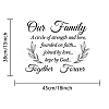 PVC Quotes Wall Sticker DIY-WH0200-056-2