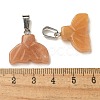 Natural Topaz Jade Pendants G-Z067-01P-05-4