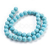 Synthetic Turquoise Beads Strands TURQ-S192-10mm-2-2
