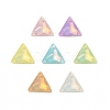 Mocha Effect Triangle Shape Sew on Rhinestone GLAA-A024-06D-1
