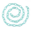 Acrylic Opaque Cable Chains X-PACR-N009-001D-2