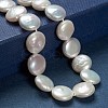 Natural Baroque Pearl Keshi Pearl Beads Strands PEAR-S012-27A-3