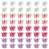 48Pcs 4 Colors Alloy Crown European Beads FIND-TA0010-45-4