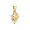 Brass Micro Pave Cubic Zirconia Pendants KK-D317-096G-1