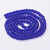 Baking Paint Transparent Glass Bead Strands X-GLAA-S031-6mm-09-2