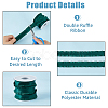 10 Yards Polyester Pleated Edged Ribbon for Clothing Decoration DIY-FI0001-13G-4