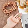Flat Cowhide Leather Cord WL-GF0001-09D-03-3