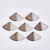 Resin & Walnut Wood Pendants RESI-S358-86B-01-1