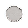 304 Stainless Steel Cuff Ring Components STAS-D372-06P-08-2