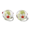 Handmade Lampwork Enamel Beads LAMP-Z020-04D-1