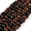 Natural Mahogany Obsidian Beads Strands G-G053-C03-01-1