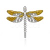 Alloy Enamel Dragonfly Big Pendants LS-ENAM-L034-08P-1