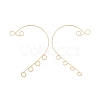 316 Stainless Steel Ear Cuff Findings Ion Plating(IP) STAS-H148-04G-2