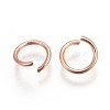 304 Stainless Steel Open Jump Rings X-STAS-F189-A-1