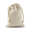 Cotton Packing Pouches Drawstring Bags X-ABAG-R011-13x18-4