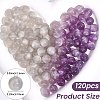 120Pcs Opaque UV Reactive Beads RESI-PA0001-35A-2