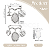 DIY Jewelry Kilt Pins Kits JEWB-GA00001-2
