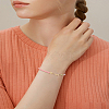1Pc Adjustable Nylon Cord Slider Bracelets for Women BJEW-LP0001-32F-03-4