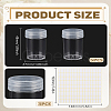 5Pcs Plastic Bead Tube Storage Containers CON-LP0001-26-2