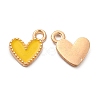 Alloy Enamel Charms FIND-G055-20G-02-1