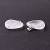 Natural Quartz Crystal Pendants G-G956-B56-FF-3