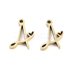 304 Stainless Steel Charms STAS-M327-02G-A-1
