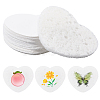 30Pcs DIY Blank Paint Sponges DIY-CP0013-84-1