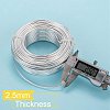 Round Anodized Aluminum Wire AW-S001-2.5mm-01-5