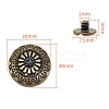 Alloy Decorative Buttons PW-WG1200D-05-1