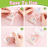 Paper Hair Clip Display Cards CDIS-PH0001-68-3