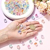 200Pcs Transparent Acrylic Beads TACR-YW0003-45-4