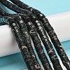 Synthetic Imperial Jasper Dyed Beads Strands G-D077-D01-01G-2