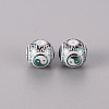 Electroplate Glass Beads LS-X-EGLA-Q123-012G-1
