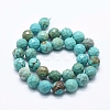 Natural Magnesite Beads Strands G-D0012-01E-2