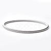 Round Iron French Wire BJEW-T007-03P-NF-1