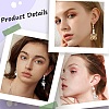 24Pcs 6 Style Brass Clip-on Earring Findings DIY-SC0021-30-5